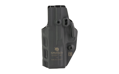 Crucial Concealment Covert IWB, Inside Waistband Holster, Ambidextrous, Fits FN 509/510/545, Kydex, Black — photo 2