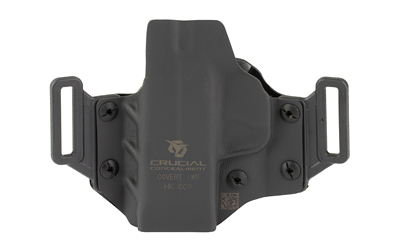 Crucial Concealment Covert OWB, Holster, Right Hand, Kydex, Black, Fits HK CC9 — photo 2
