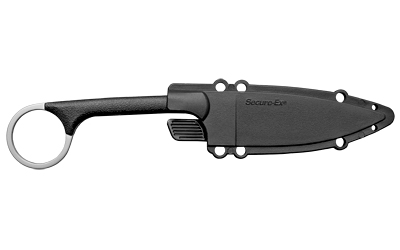 Cold Steel Bird & Game, Fixed Blade Knife, AUS 8A/Stainless, Plain, Drop Point, Includes Secure-Ex Neck Sheath With Bead Chain Lanyard, 3.5", Polymer — photo 2