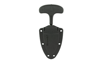 Cold Steel Urban Edge, Plain Edge, 2.5" Blade, AUS 8A/Stainless, Black, Kraton, Includes Secure-Ex Sheath — photo 3