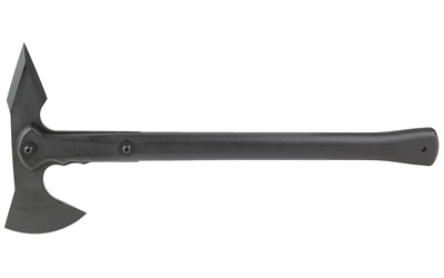 Cold Steel Trench Hawk, 19" Axe, Tomahawk, Plain Edge, 1055 Carbon/Black, Polypropylene/Black, Polypropylene Sheath