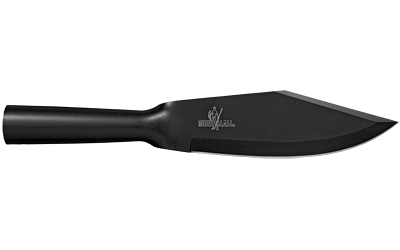Cold Steel Bushman Bowie, Fixed Blade Knife, 7" Blade, Plain Edge, SK-5 High Carbon, Black Handle