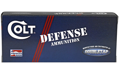 DoubleTap Ammunition Colt Defense, 357 Magnum, 158Gr, Jacketed Hollow Point, 20 Round Box