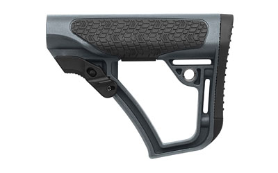 Daniel Defense Mil-Spec Collapsible Buttstock, Fits AR Rifles, Tornado Gray