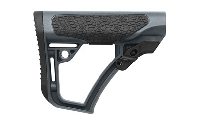 Daniel Defense Mil-Spec Collapsible Buttstock, Fits AR Rifles, Tornado Gray — photo 2