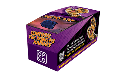 Die Free Co Tiger Claw Grip, Fits AR-15/AR-10, Black, Display Carton Includes (10)-Grips