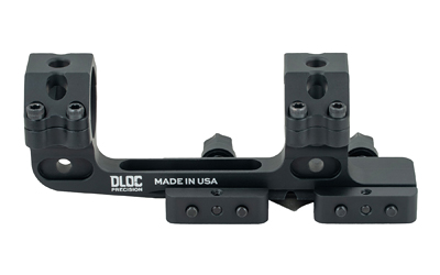 DLOC Precision Cantilever Scope Mount, 30mm, 1.63" Height, Hardcoat Anodized Finish, Black, Fits Picatinny — photo 2