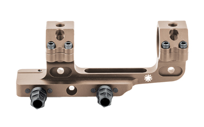 DLOC Precision Cantilever Scope Mount, 30mm, 1.63" Height, Hardcoat Anodized Finish, Tan, Fits Picatinny — photo 3