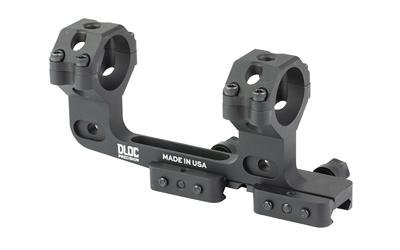 DLOC Precision Cantilever Scope Mount, 30mm, 2.05" Height, Hardcoat Anodized Finish, Black, Fits Picatinny — photo 2