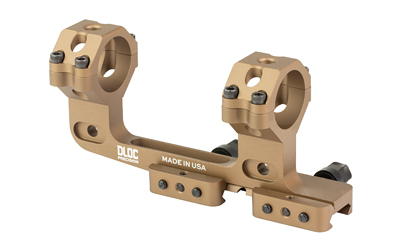 DLOC Precision Cantilever Scope Mount, 30mm, 2.05" Height, Hardcoat Anodized Finish, Tan, Fits Picatinny — photo 2