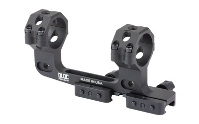 DLOC Precision Cantilever Scope Mount, 34mm, 2.05" Height, Hardcoat Anodized Finish, Black, Fits Picatinny — photo 2