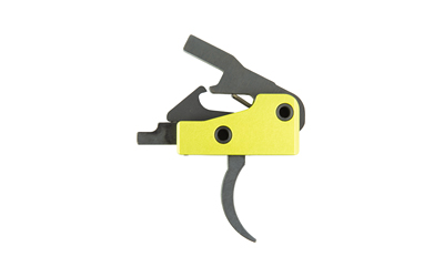 DPMS Panther Claw, Fits AR-15, Drop-In Curved Trigger, 3.5lb, Black and Yellow — photo 2