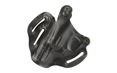 DeSantis Gunhide Thumb Break Scabbard Belt Holster, Fits 2-2 1/4" S&W J-Frame, 2" Taurus 85, Right Hand, Black Leather — photo 2