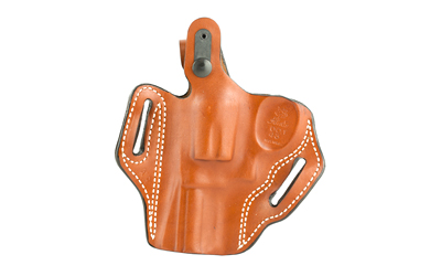 DeSantis Gunhide 001, Thumb Break Scabbard, Belt Holster, 2 Belt Slots, No Tension Screw, Fits 3" S&W N Frame 24, 624, 629, Right Hand, Tan Leather — photo 2