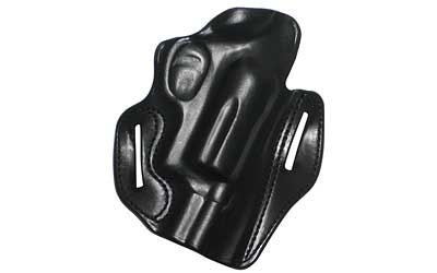DeSantis Gunhide 002, Speed Scabbard, Belt Holster, 2 Belt Slots, No Tension Screw, Fits 2" Taurus Public Defender w/ 2.5" Cylinder, Right Hand