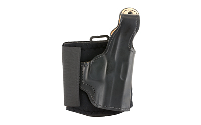 DeSantis Gunhide Die Hard Ankle Holster, Fits Sig P365, Right Hand, Black Leather