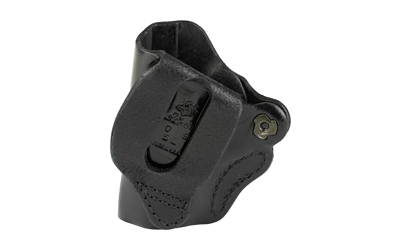 DeSantis Gunhide Mini Scabbard, OWB Holster, Right Hand, Fits S&W Bodyguard 2.0, Leather Construction, Matte Finish, Black — photo 2