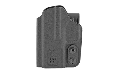 DeSantis Gunhide Slim-Tuk Inside the Pants Holster, Fits Springfield XDS, Ambidextrous, Black Kydex — photo 2