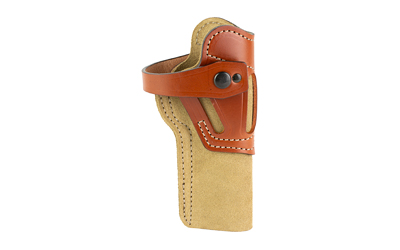 DeSantis Gunhide Wild Hog, Outside the Waistband Holster, Ambidextrous, Fits Ruger MK Series, 22/45, S&W 41, Browning Buckmark, Leather, Tan — photo 2