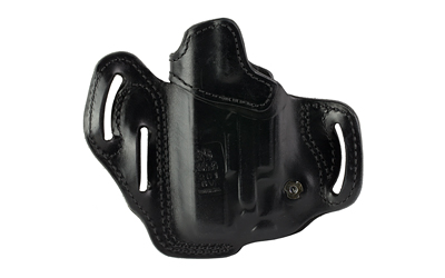 DeSantis Gunhide Vengeance Scabbard, #201, Light Bearing OWB Holster, Leather, Right Hand, Black — photo 2