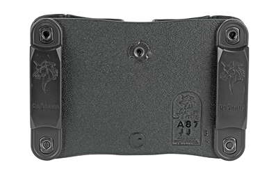 DeSantis Gunhide Quantico, Mag Pouch, Ambidextrous, Black, DBL STK 9mm/40, Kydex — photo 2