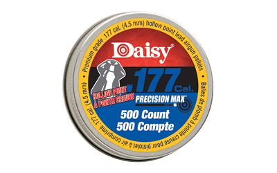 Daisy PrecisionMax Hollow Point Pellets, .177 Cal, 500 Per Tin