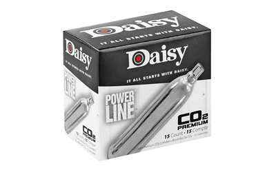 Daisy 7015 Powerline CO2 Cylinders, 12 Grams, 15 Per Box — photo 2
