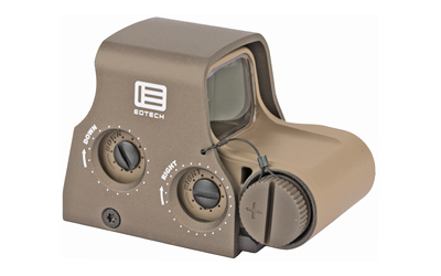 EOTECH Tactical, Holographic, Non-Night Vision Compatible Sight, Red 68 MOA Ring with (2)-1 MOA Dots, Matte Finish, Tan, Rear Buttons — photo 3