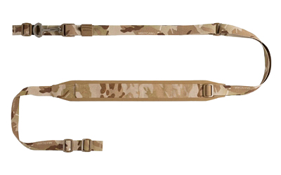 Edgar Sherman Design ESD Sling, Padded, 2-Point Combat Sling, 1", Matte, Multicam Arid, 20+ Inches of Adjustment, Mounting Hardware not Included