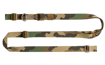 Edgar Sherman Design ESD Sling, 2-Point Combat Sling, 1" Webbing, Polymer Hardware, Matte Finish, M81 Woodland — photo 2