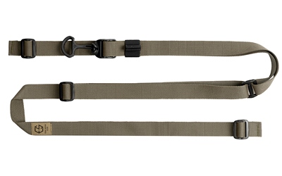 Edgar Sherman Design ESD Sling, 2-Point Combat Sling, 1" Webbing, Polymer Hardware, Matte Finish, Ranger Green and Black — photo 2