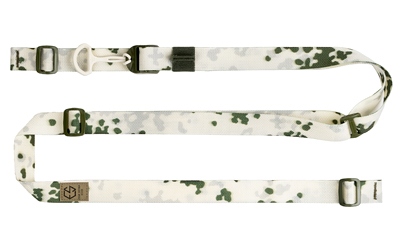 Edgar Sherman Design ESD Sling, 2-Point Combat Sling, 1" Webbing, Polymer Hardware, Matte Finish, Snow Camo