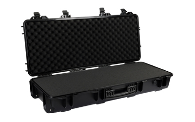 Evolution Outdoor Liberator, Single Rifle Case, Reinforced Polypropylene Construction, Pick N Pluck Foam, Black, 38.8"x17.1"x7.15", 13.69 lbs — photo 3