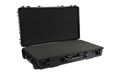 Evolution Outdoor Liberator, Double Rifle Case, Reinforced Polypropylene Construction, Pick N Pluck Foam, Black, 40"x21"x7.4", 19.25 lbs — photo 3