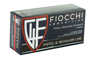 Fiocchi Ammunition Centerfire Pistol, 44 Special, 200 Grain, XTP, 50 Round Box — photo 2