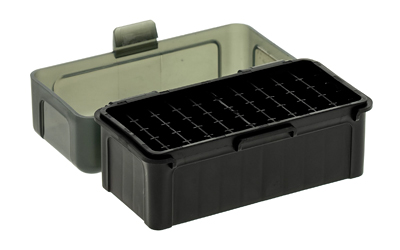Frankford Arsenal Hinge-Top Ammo Box, 505, 50 Rounds, Fits 17 Remington, .222 Remington and 223 Remington, Smoke Gray, Plastic — photo 2