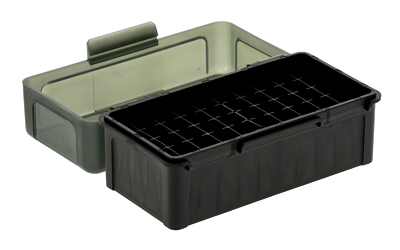 Frankford Arsenal Hinge-Top Ammo Box, 509, 50 Rounds, Fits 22-250 Remington, 243 Winchester, 308 Winchester and 7mm-08, Smoke Grey, Plastic — photo 2
