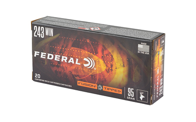Federal Fusion, 243 Winchester, 95 Grain, Fusion Soft Point, 20 Round Box — photo 3