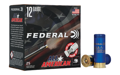 Federal All American, 12 Gauge, 2.75", #7.5, 3 Dram, 1 1/8oz, Lead, 25 Round Box — photo 2