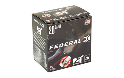 Federal Master Class, 20 Gauge, 2.75", #8, 2.75 Dram, 7/8 oz, Lead, 25 Round Box — photo 2