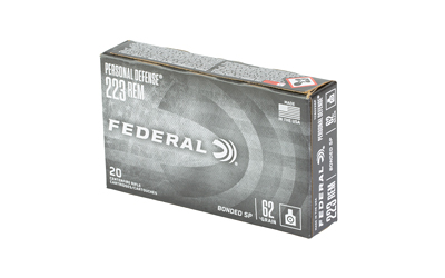 Federal Tactical Bonded, 223 Remington, 62 Grain, Bonded Soft Point, 20 Round Box — photo 3