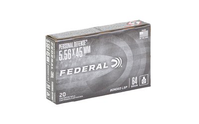 Federal Tactical Bonded, 5.56 NATO, 64 Grain, Bonded Soft Point, 20 Round Box — photo 2