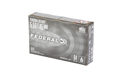 Federal Tactical Bonded, 5.56 NATO, 64 Grain, Bonded Soft Point, 20 Round Box — photo 3