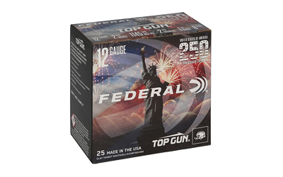 Federal Top Gun, 12 Gauge, 2.75", #8, 1.125, Lead, 25 Round Box — photo 2