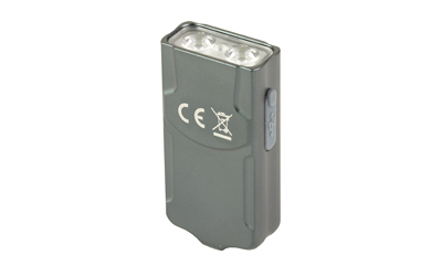 FENIX E03R V2, Flashlight, White and Red LED, 500 Lumens, 2.07" Long, Anodized Finish, Gray, Built-in 400 mAh Battery — photo 3