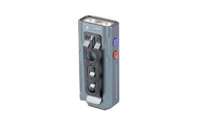 FENIX E06R, Flashlight, White/UV LED with Red Laser, 700 Lumens, 2.72" Long, Anodized Finish, Gray, Built-in 750mAh Battery — photo 3