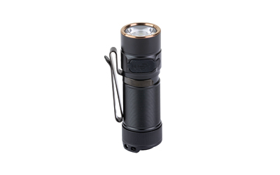 FENIX E18R V2, Flashlight, White LED, 1,200 Lumens, 2.64" Long, Anodized Finish, Black, Includes Rechargeable 16340 and USB Type-C Charging Cable — photo 2