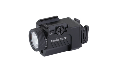 FENIX GL22, Weapon Light, White LED with Red Laser, 750 Lumens, 2.64" Long, Fits GLOCK and 1913 Rails