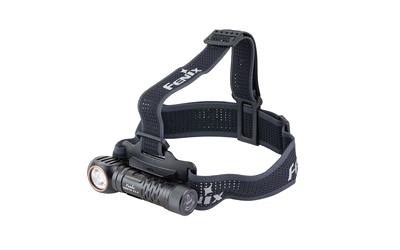 FENIX HM61R V3, Headlamp, White LED, 1,800 Lumens, Matte Finish, Black, Includes Headband and Rechargeable ARB-L18-4000 Battery