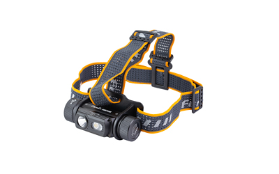 FENIX HM70R, Headlamp, White/Red LED, 1,600 Lumens, Matte Finish, Black, Includes Headband and Rechargeable ARB-L21-5000 Battery